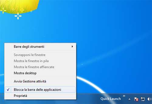 Spostare Barra Delle Applicazioni Windows Vista