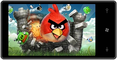 Angry Birds è dispoonibile adesso anche per Windows Phone 7