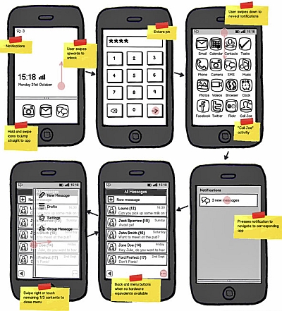 Le prime immagini del sistema operativo mobile Boot 2 Gecko