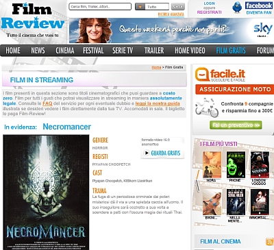 Film Review - I film gratuiti in streaming