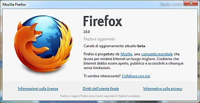 Firefox 10 Beta 3