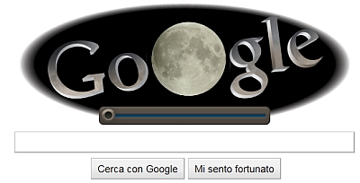 Google dedica il doodle di oggi all'eclissi totale di Luna del 15 giugno 2011