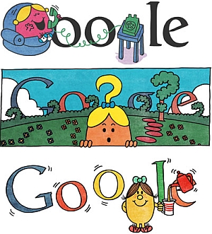 I doodle di Google dedicati a Charles Roger Hargreaves