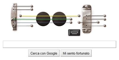 Il logo di Google di oggi può essere suonato come una chitarra elettrica