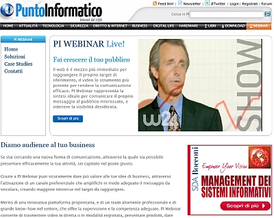 Su Punto Informatico nasce PI Webinar