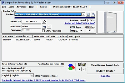 Simple Port Forwarding