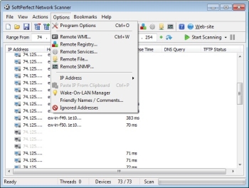 SoftPerfect Network Scanner