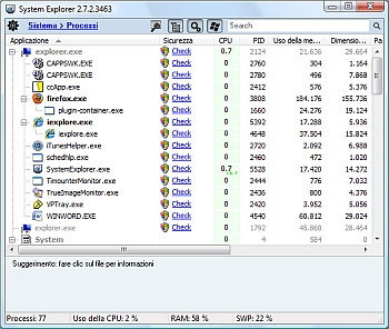 System Explorer