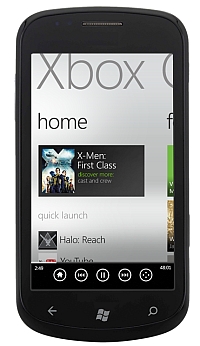 Utilizzando un'apposita applicazione si potrà controllare la Xbox con uno smartphone Windows Phone 7 